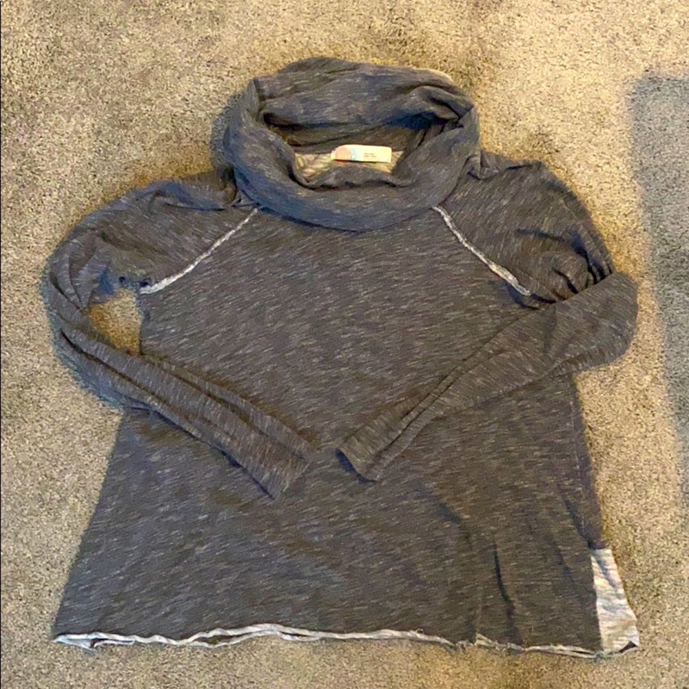 Free People FB Beach cocoon cowl neck pullover